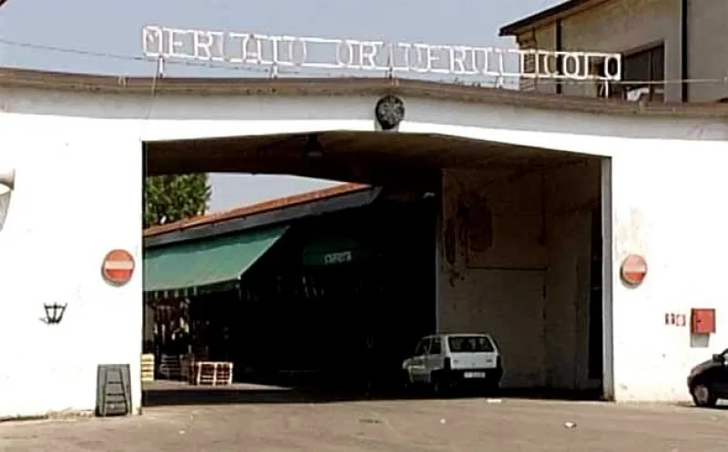 L'area del mercato ortofrutticolo di Vicenza.