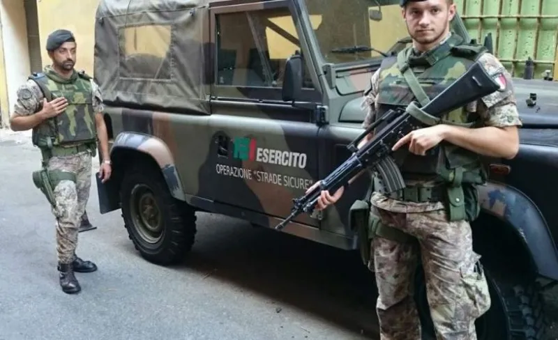 L'operazione "Strade Sicure" porta i militari a Campo Marzo.